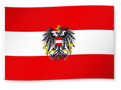 Dekofahne Österreich mit Adler