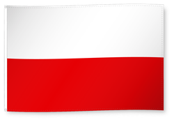 Dekofahne Polen