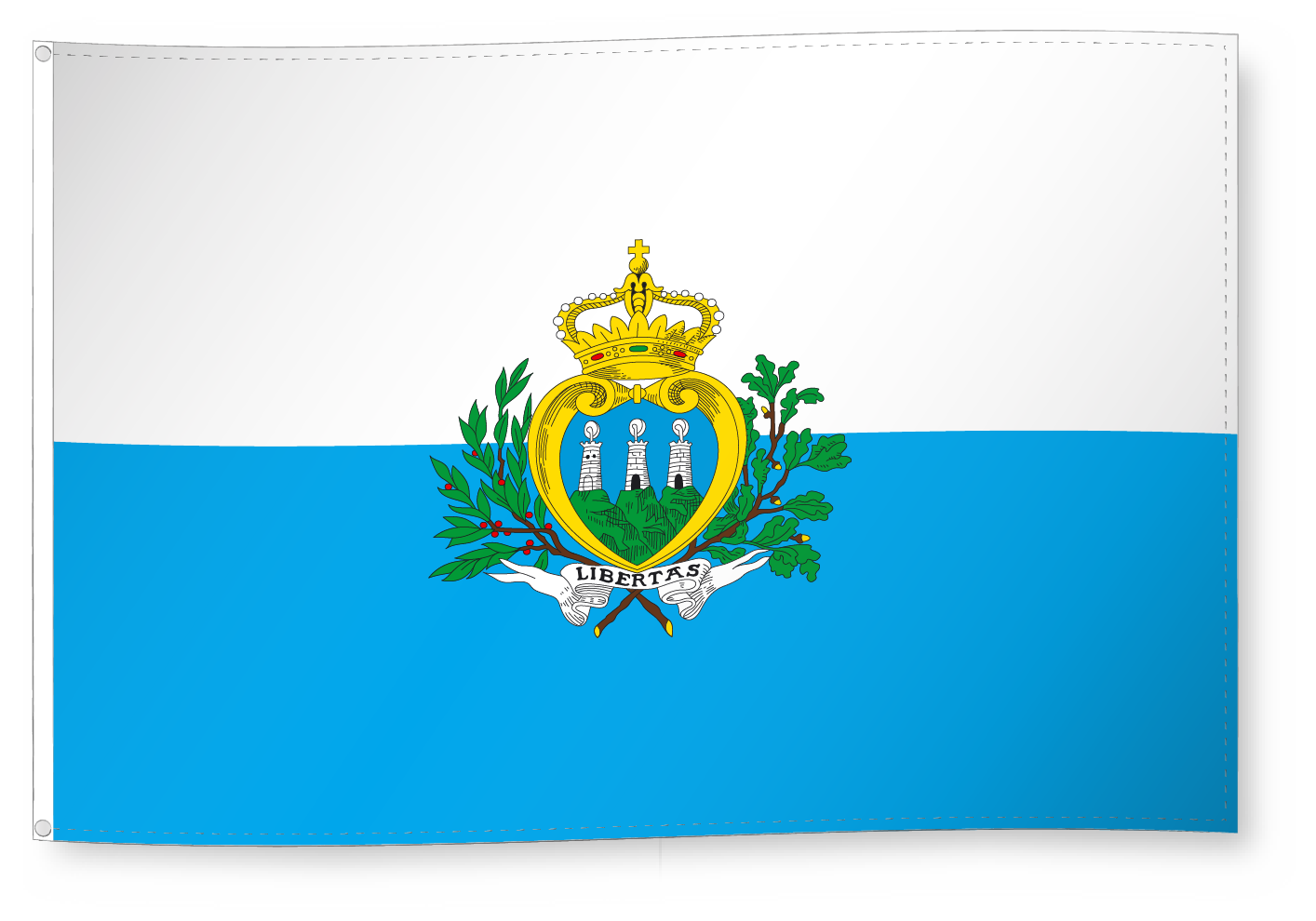 Fahne Dekofahne San Marino 