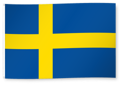 Dekofahne Schweden