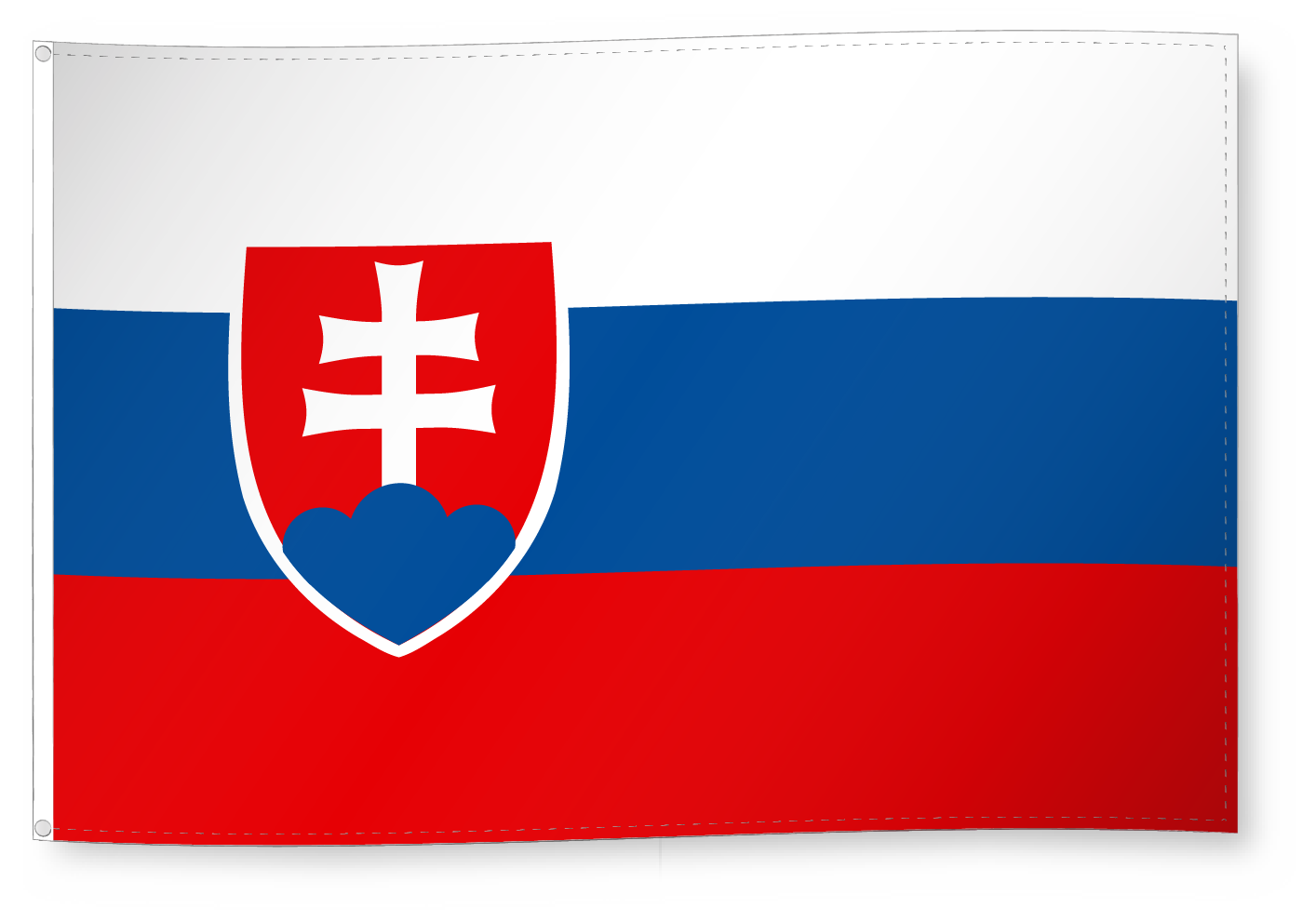 Drapeau Drapeau pour décoration, République slovaque/Slovak Republic 
