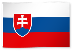 Dekofahne Slowakei