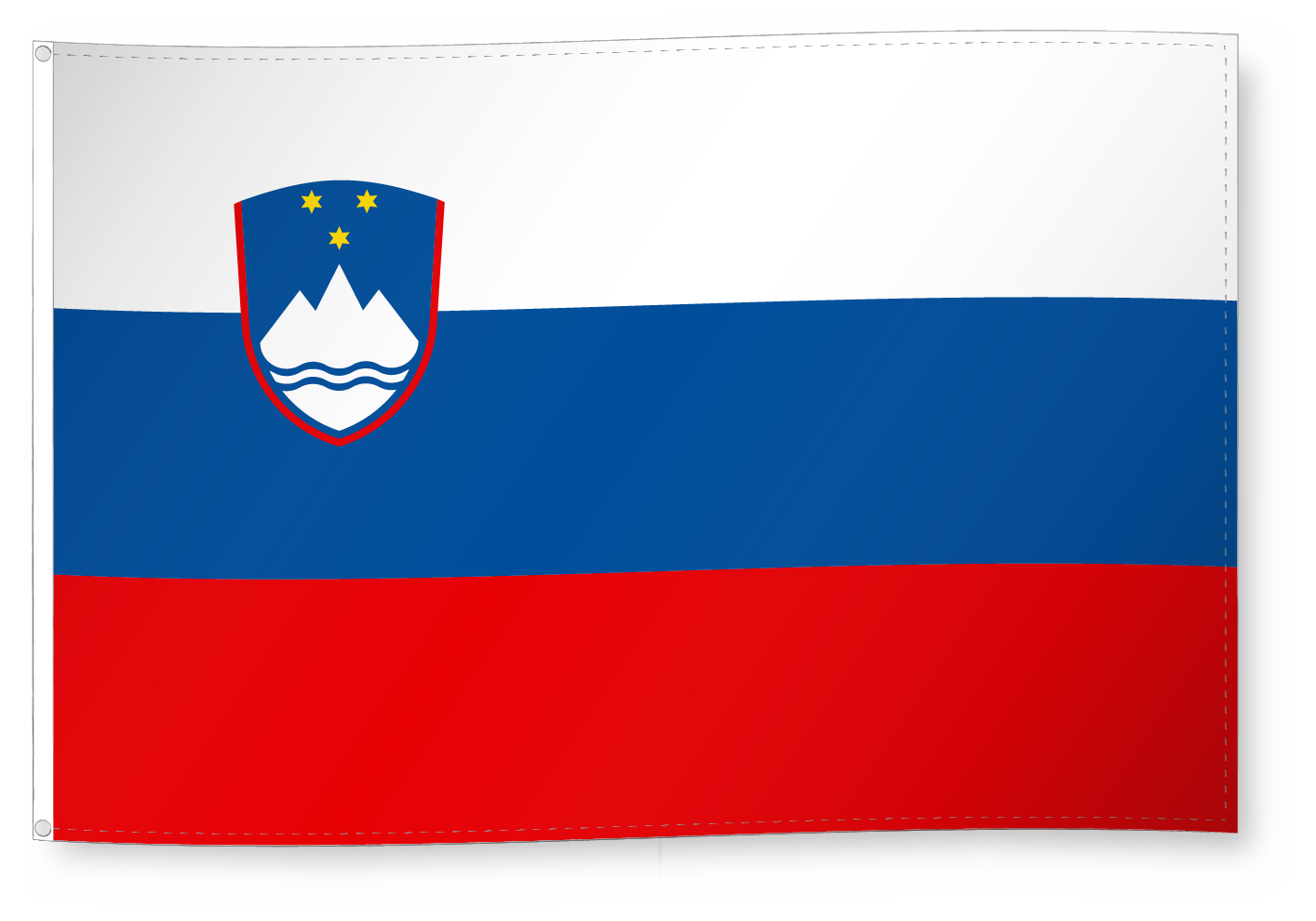 Fahne Dekofahne Slowenien 