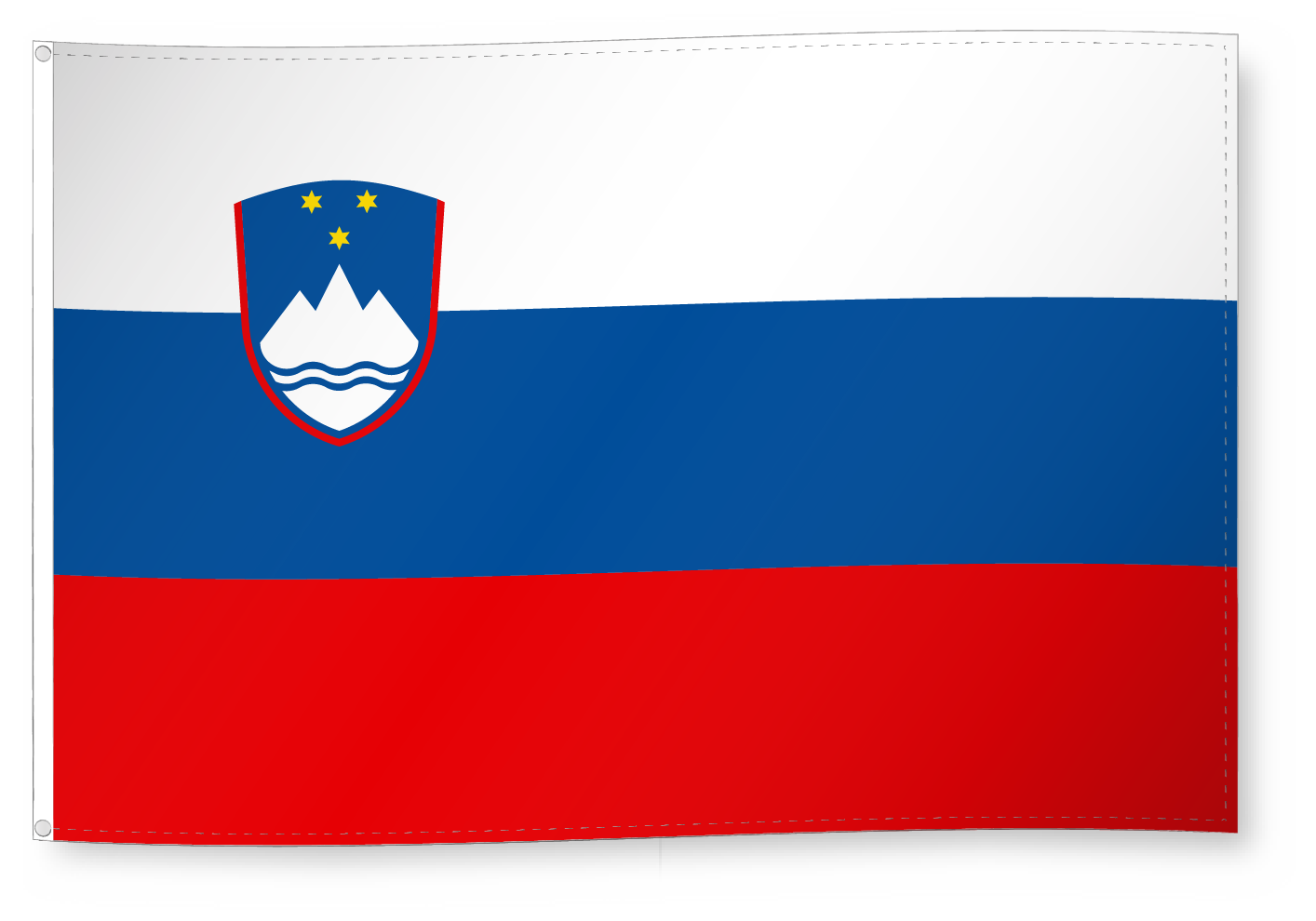 Drapeau Drapeau pour décoration, Slovénie/Slovenia 