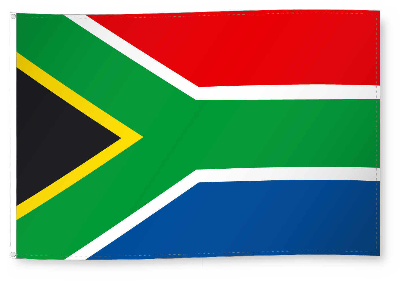 Drapeau Drapeau pour décoration, République Afrique de Sud/Republic of South Africa 