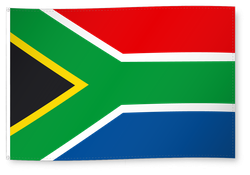 Dekofahne Südafrika