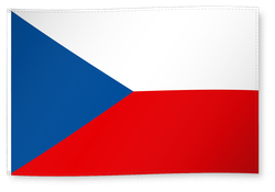 Dekofahne Tschechien