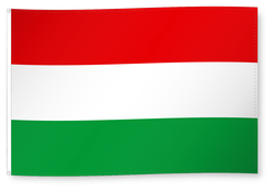 Dekofahne Ungarn