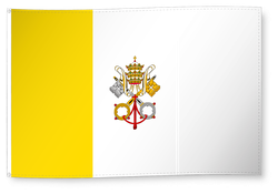 Dekofahne Vatikanstadt