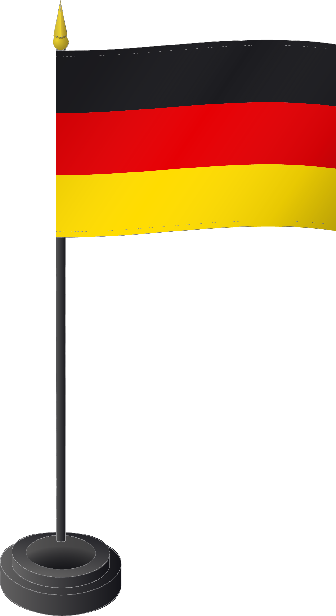  Tischflagge Deutschland 