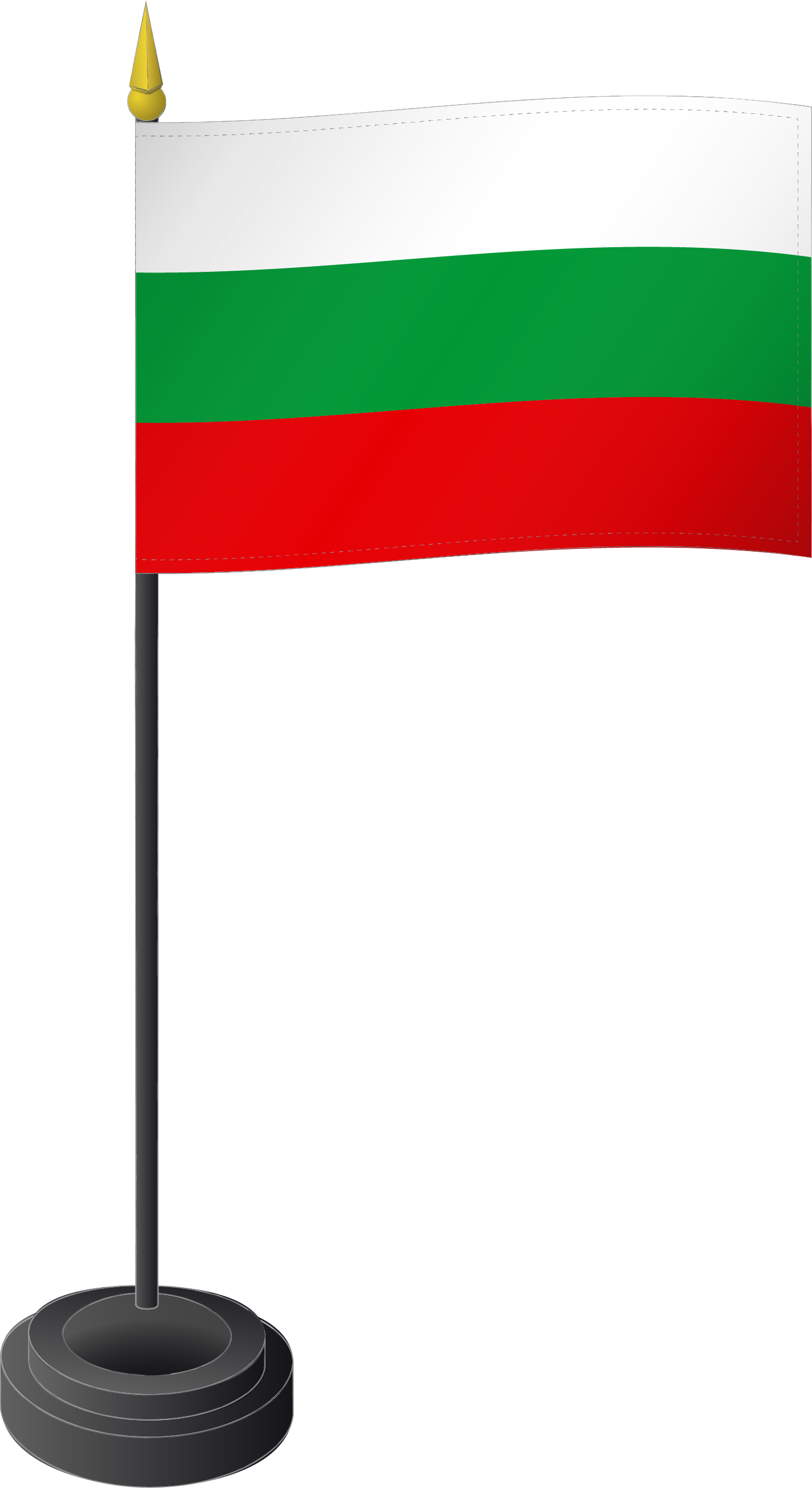 Fahne Tischflagge Bulgarien 