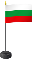 Tischflagge Bulgarien