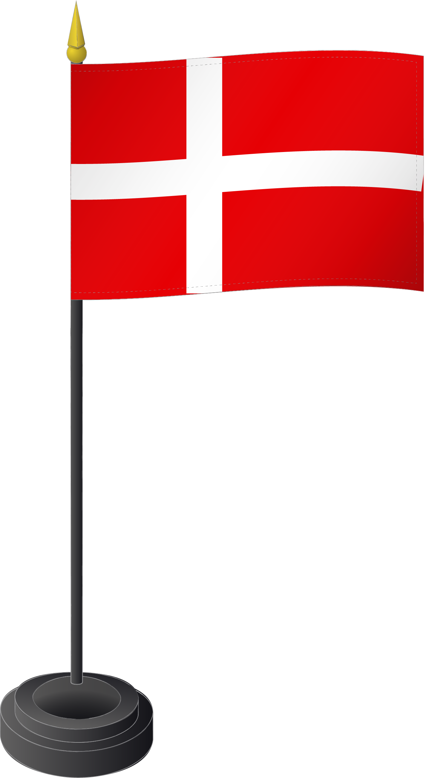  Tischflagge Dänemark 