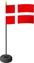 Tischflagge Dänemark