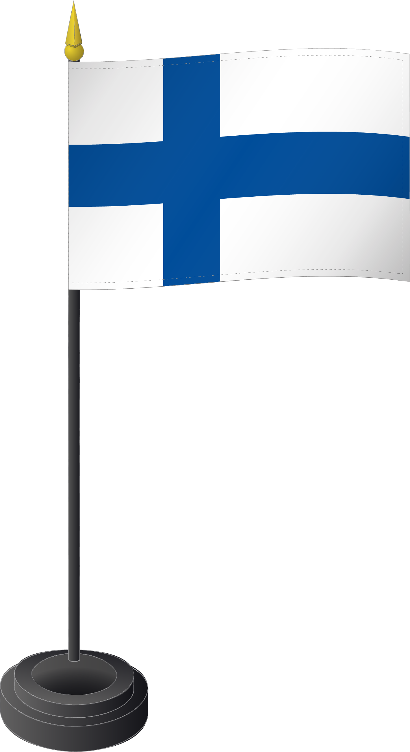 Fahne Tischflagge Finnland 