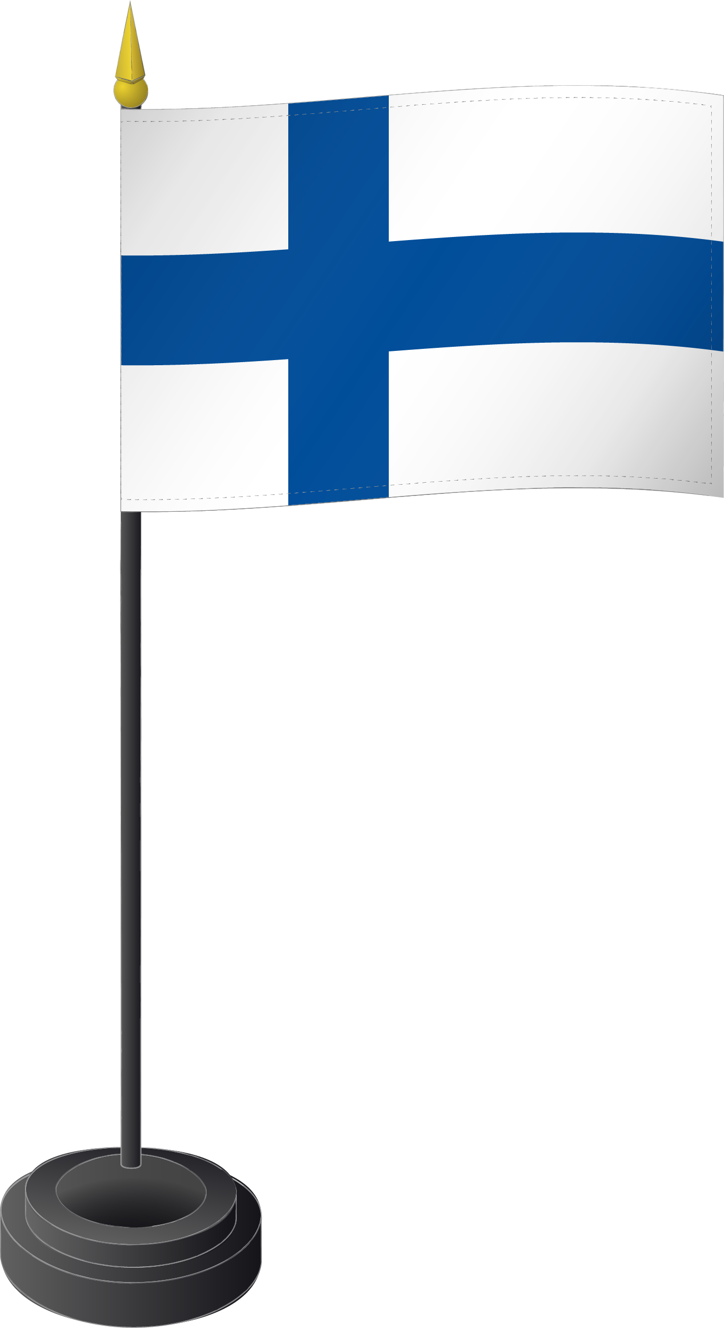  Tischflagge Finnland 