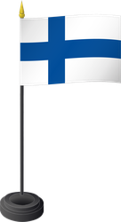 Tischflagge Finnland