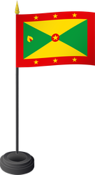 Tischflagge Grenada