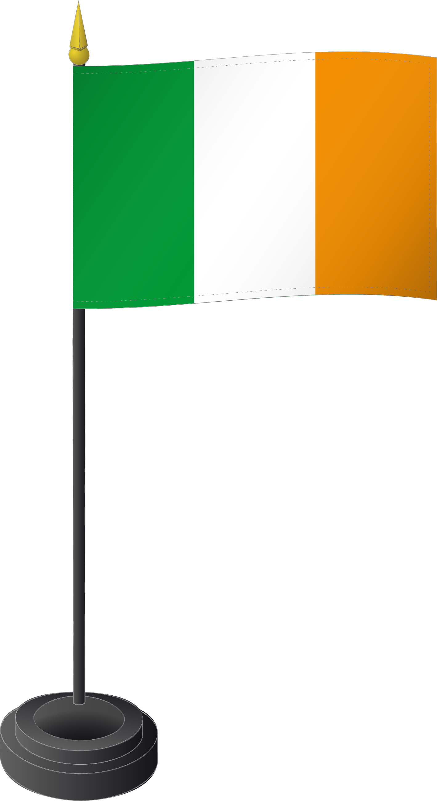 Fahne Tischflagge Irland 