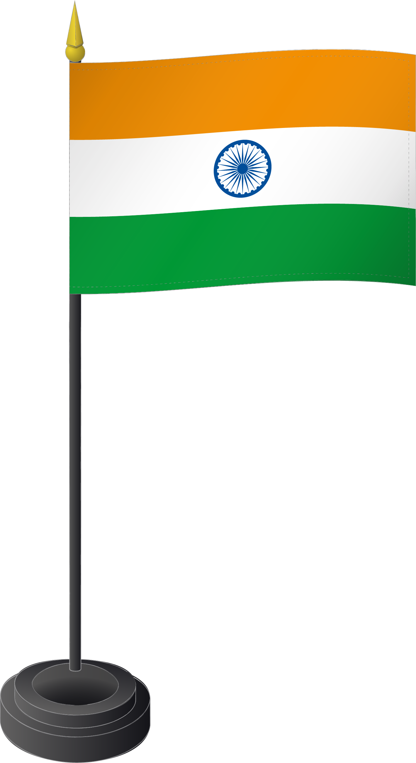 Fahne Tischflagge Indien 