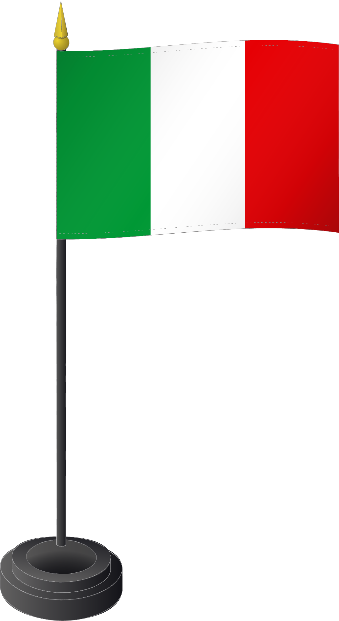 Fahne Tischflagge Italien 