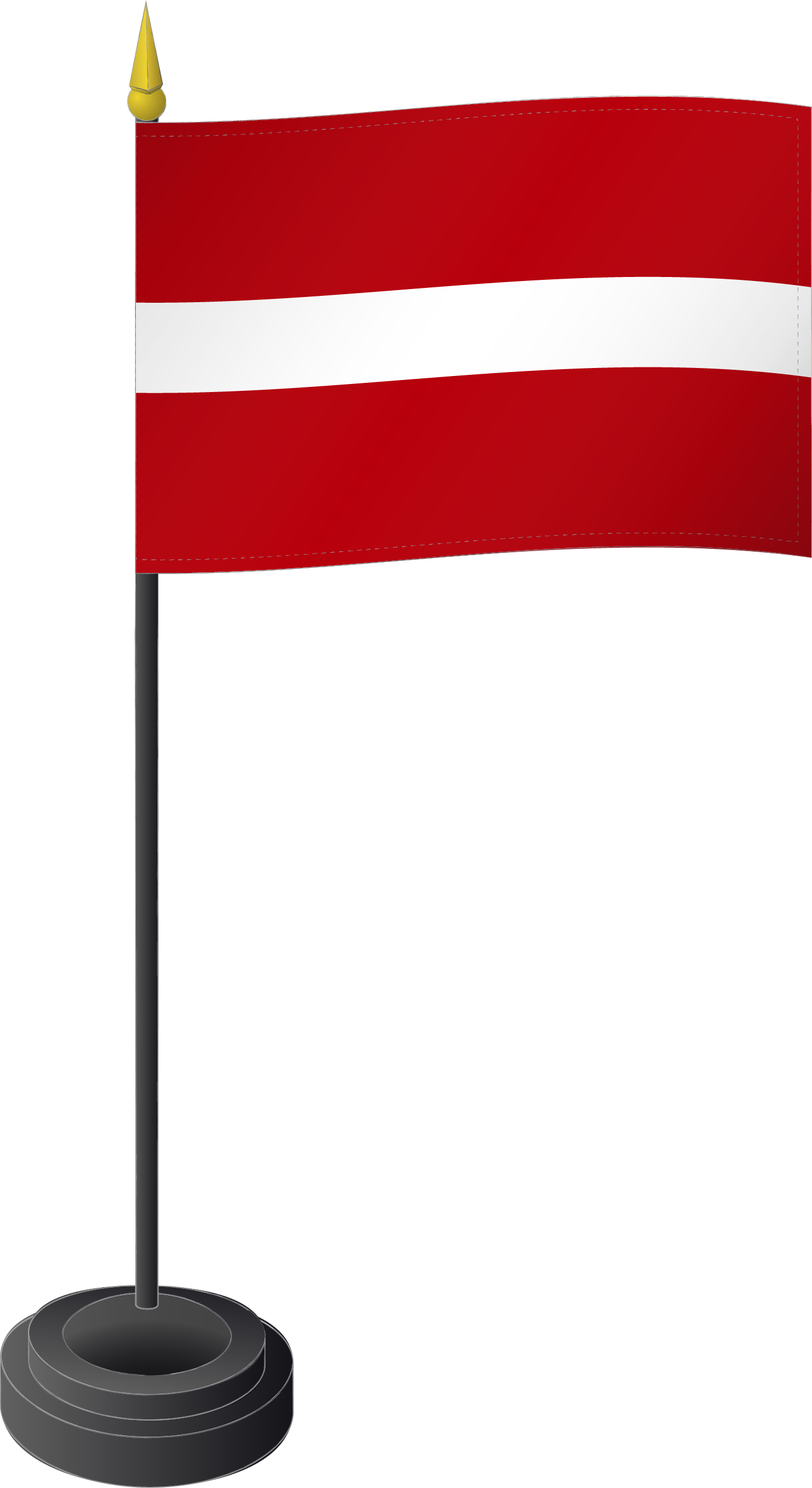  Tischflagge Lettland 