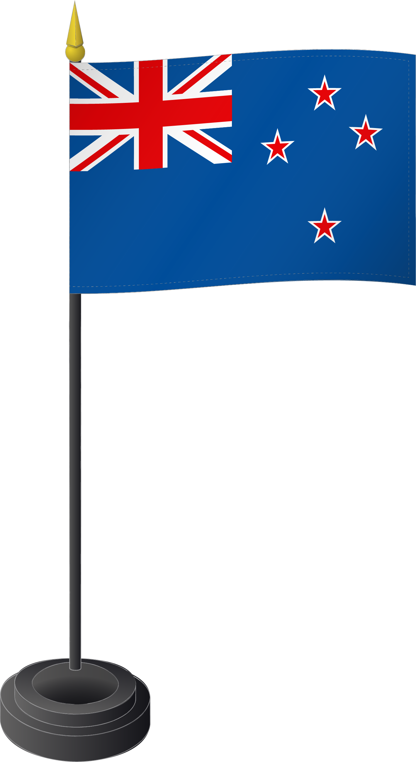  Tischflagge Neuseeland 