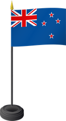 Tischflagge Neuseeland