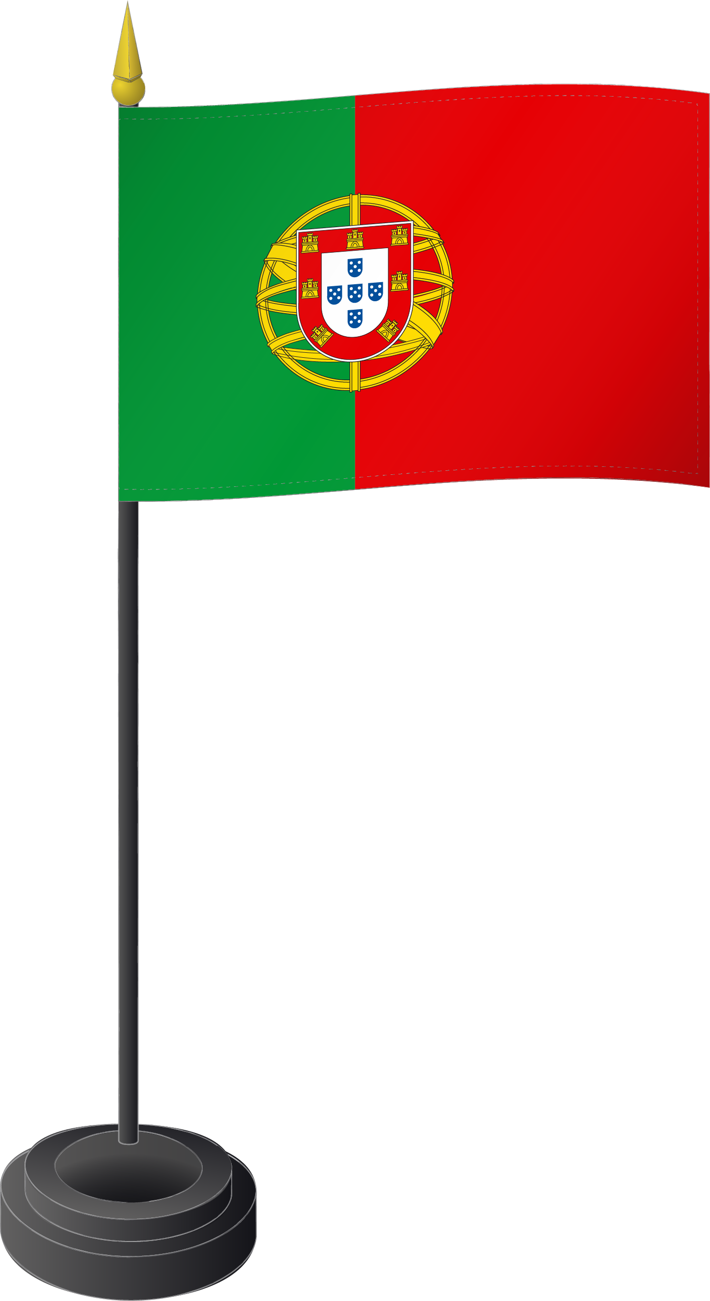 Fahne Tischflagge Portugal 