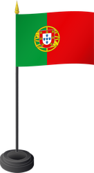 Tischflagge Portugal