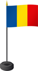 Tischflagge Rumänien