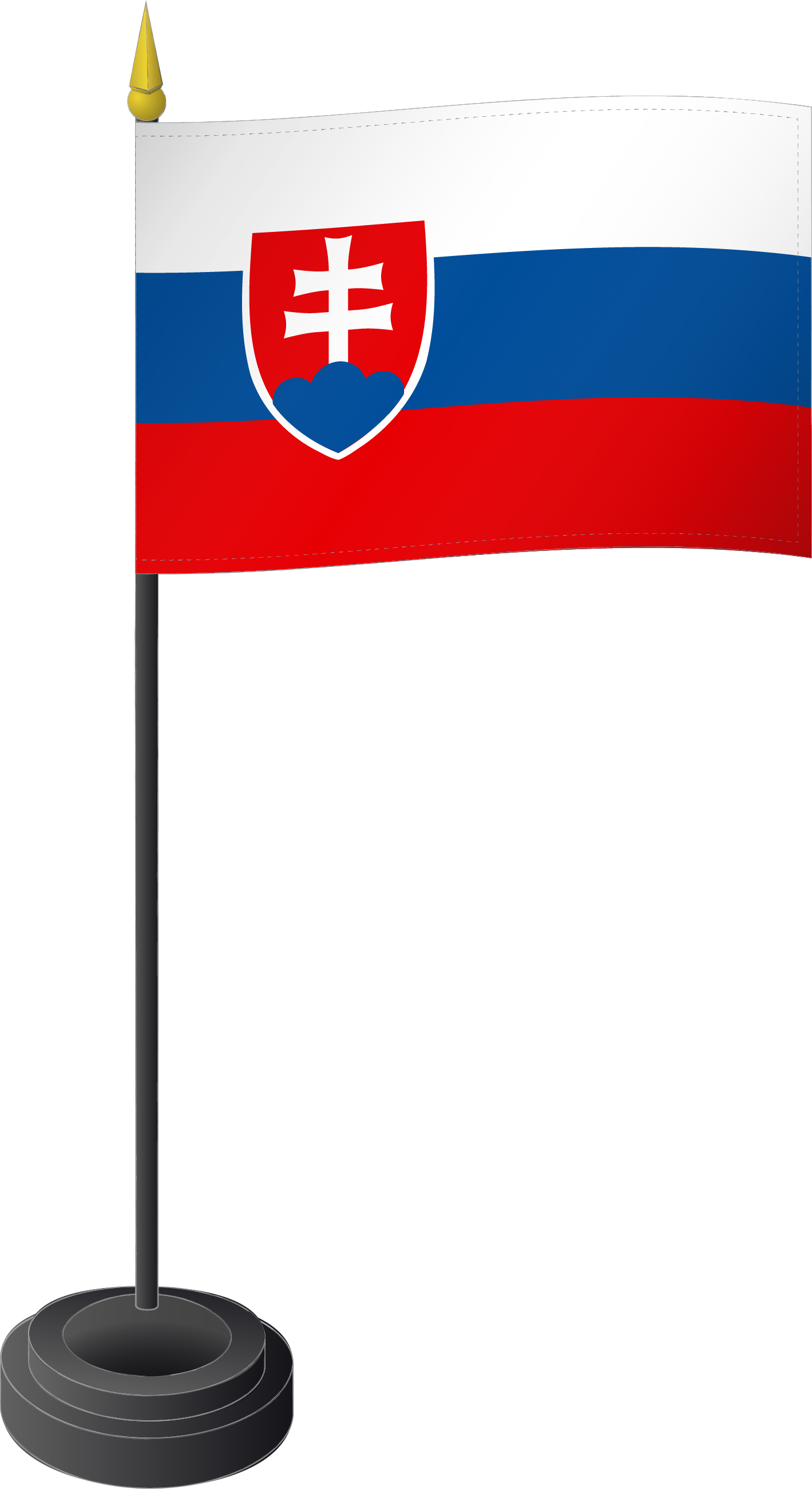 Fahne Tischflagge Slowakei 