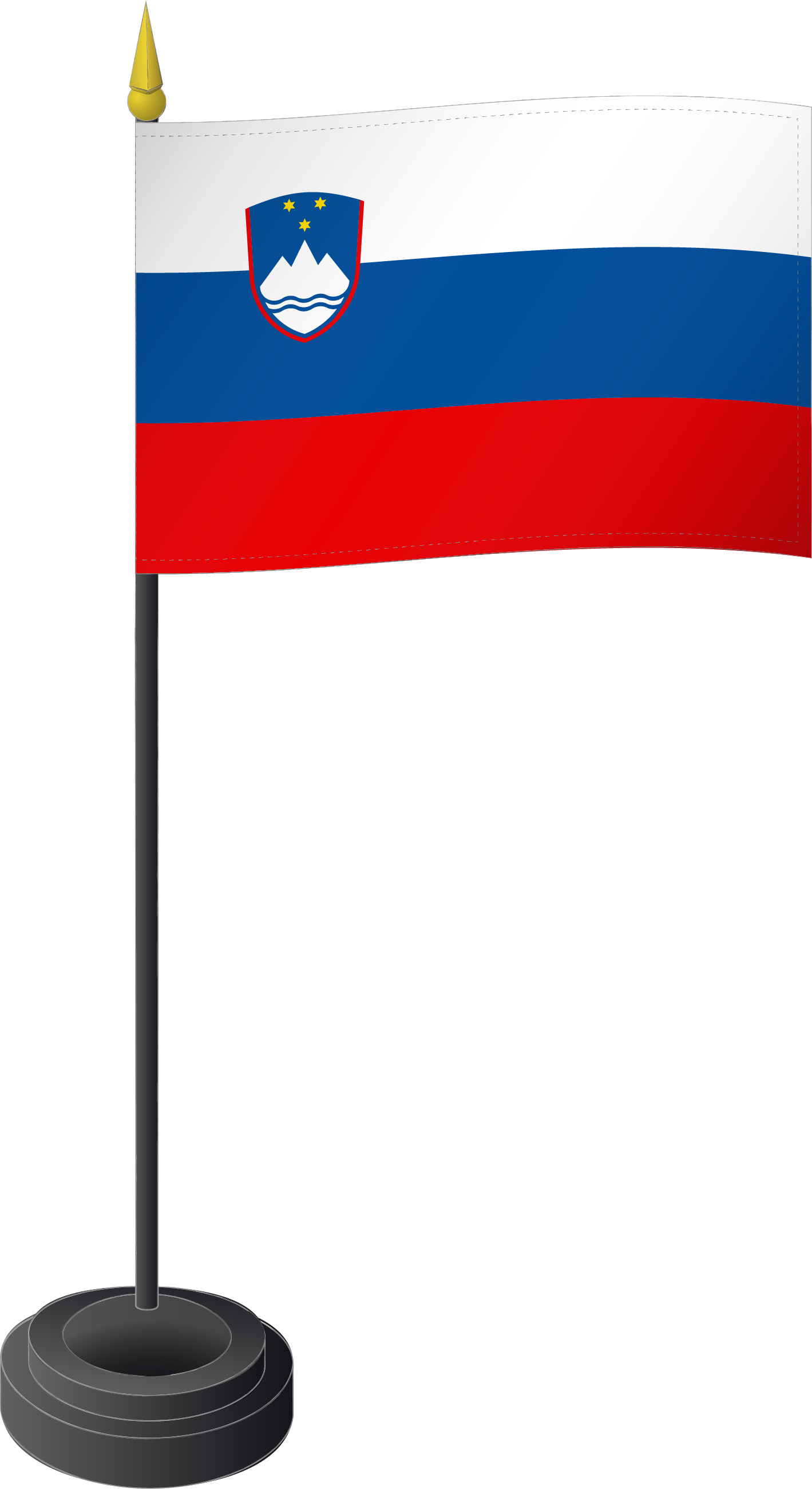  Tischflagge Slowenien 