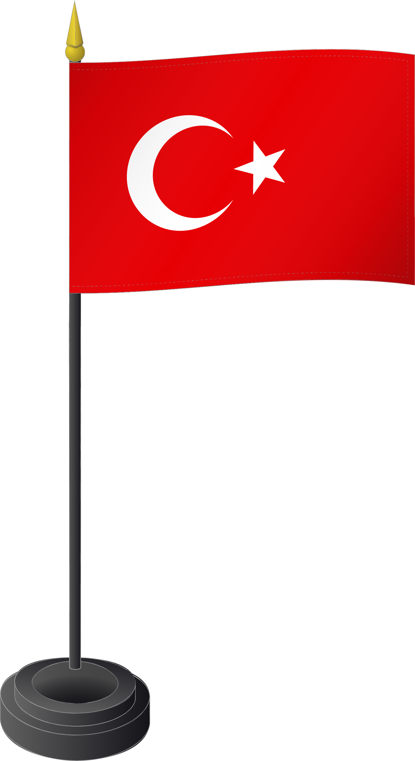 Fahne Tischflagge Türkei 