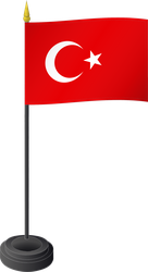 Tischflagge Türkei