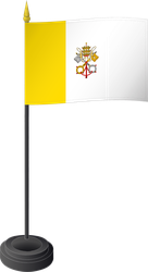 Tischflagge Vatikanstadt