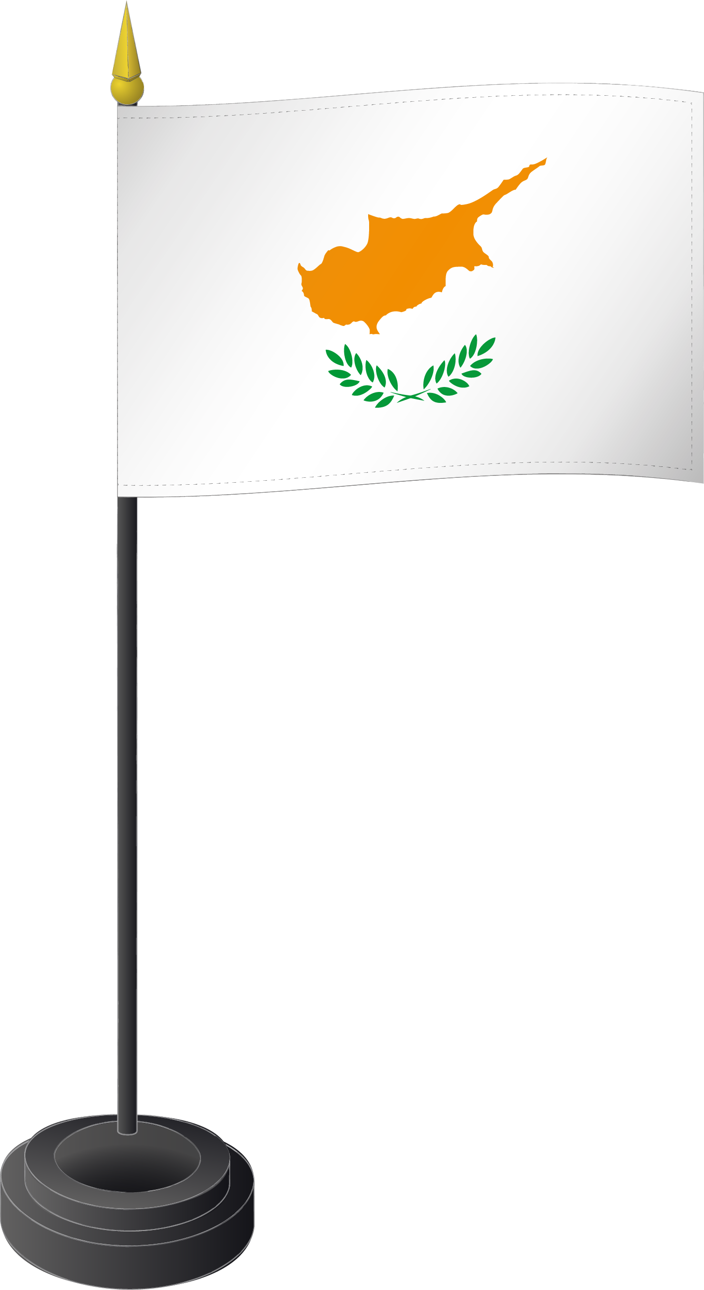 Fahne Tischflagge Zypern 