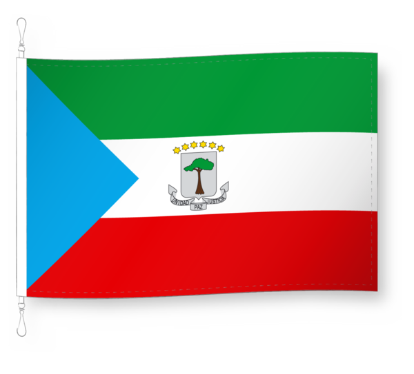 Drapeau Guinée équatoriale/Equatorial Guinea