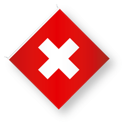 Wandfahne, Schweiz