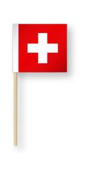 Stabfahne, Schweiz
