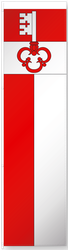 Drapeau verticaux pour potence ROYAL, Obwald
