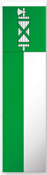Drapeau verticaux pour potence ROYAL, Saint-Gall