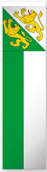 Drapeau verticaux pour potence ROYAL, Thurgovie