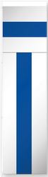 Drapeau verticaux pour potence ROYAL, Zoug