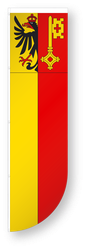 Auslegerfahne MOON, Genf