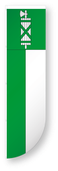 Drapeau verticaux pour potence MOON, Saint-Gall