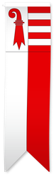 Kandelaberfahne PREMIUM Jura 