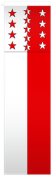 Kandelaberfahne Royal Wallis 