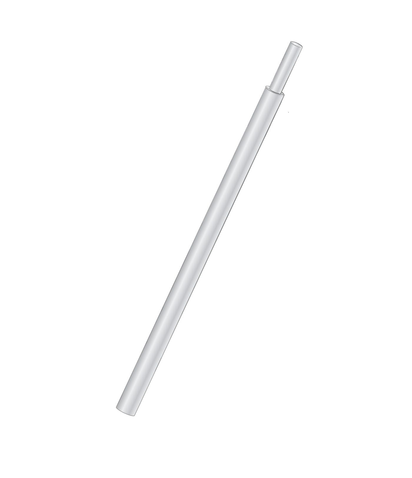  Tube ø35 mm, L 1.3 m, à enficher 