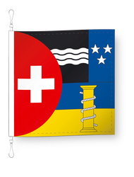 Hissfahne, Schweiz-Aargau-Freiamt